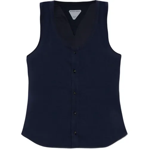 Tops > Sleeveless Tops - - Bottega Veneta - Modalova