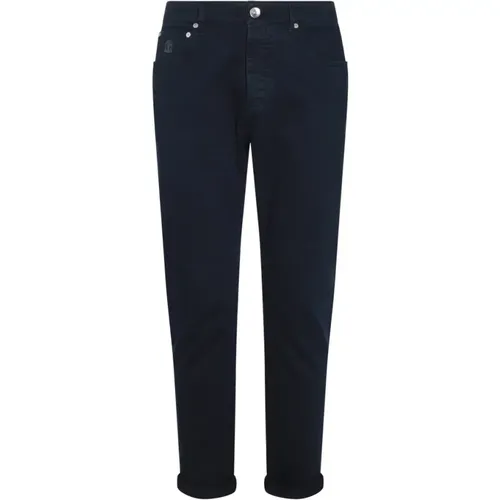 Jeans > Slim-fit Jeans - - BRUNELLO CUCINELLI - Modalova