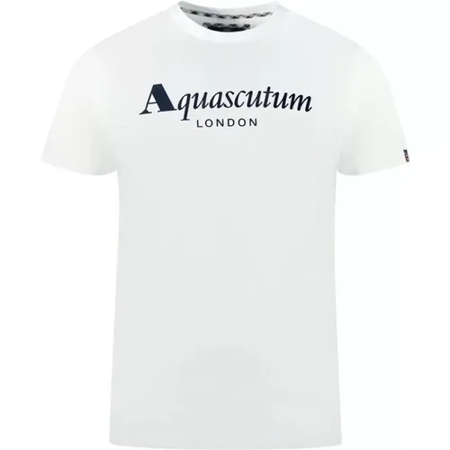 Tops > T-Shirts - - Aquascutum - Modalova