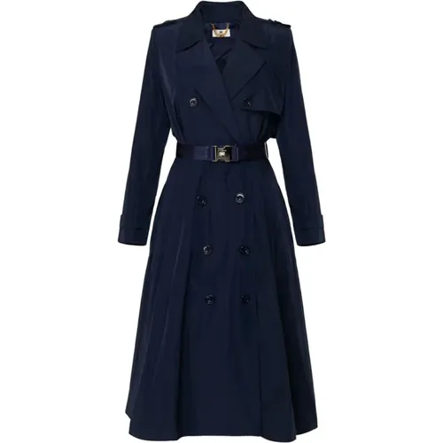 Coats > Trench Coats - - Elisabetta Franchi - Modalova