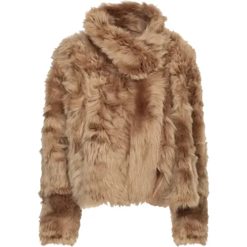 Jackets > Faux Fur & Shearling Jackets - - Yves Salomon - Modalova