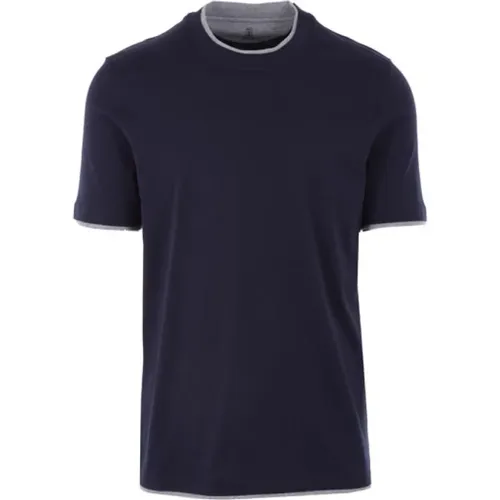 Tops > T-Shirts - - BRUNELLO CUCINELLI - Modalova