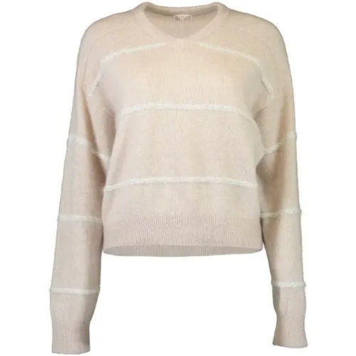 Knitwear > Round-neck Knitwear - - BRUNELLO CUCINELLI - Modalova