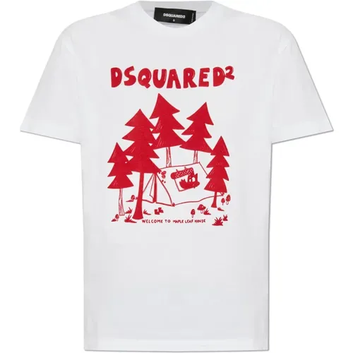 Tops > T-Shirts - - Dsquared2 - Modalova