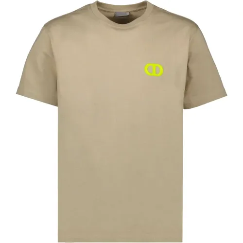 Dior - Tops > T-Shirts - Beige - Dior - Modalova