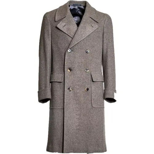 Coats > Double-Breasted Coats - - Caruso - Modalova