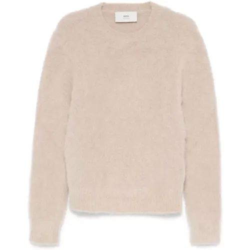 Knitwear > Round-neck Knitwear - - Ami Paris - Modalova