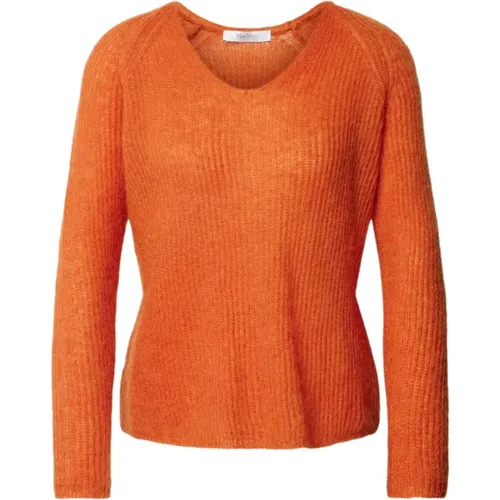 Knitwear > V-neck Knitwear - - Max Mara - Modalova