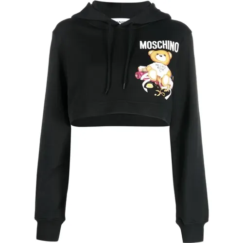 Sweatshirts & Hoodies > Hoodies - - Moschino - Modalova