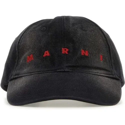 Accessories > Hats > Caps - - Marni - Modalova