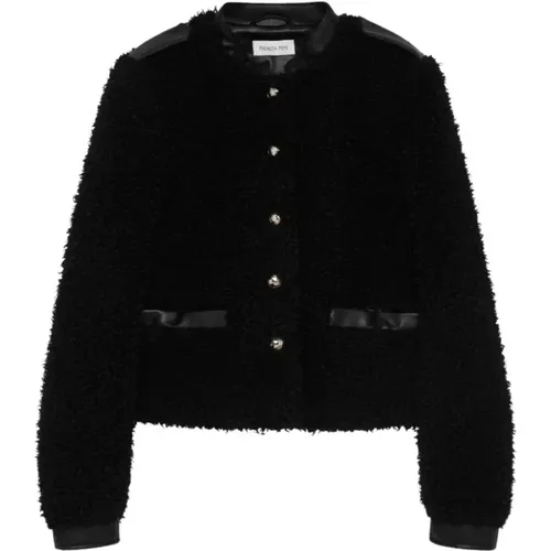 Jackets > Faux Fur & Shearling Jackets - - PATRIZIA PEPE - Modalova