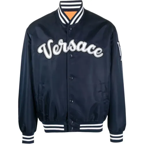 Jackets > Bomber Jackets - - Versace - Modalova