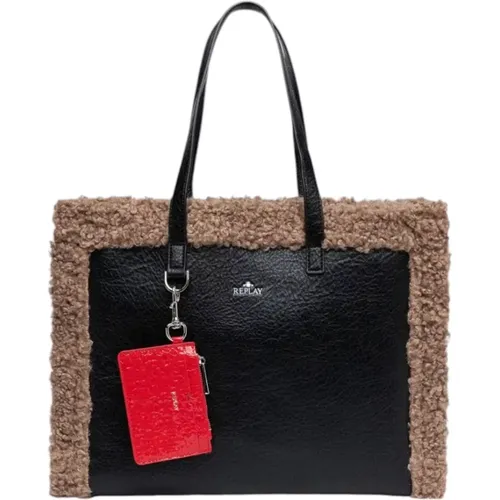 Replay - Bags > Tote Bags - Black - Replay - Modalova