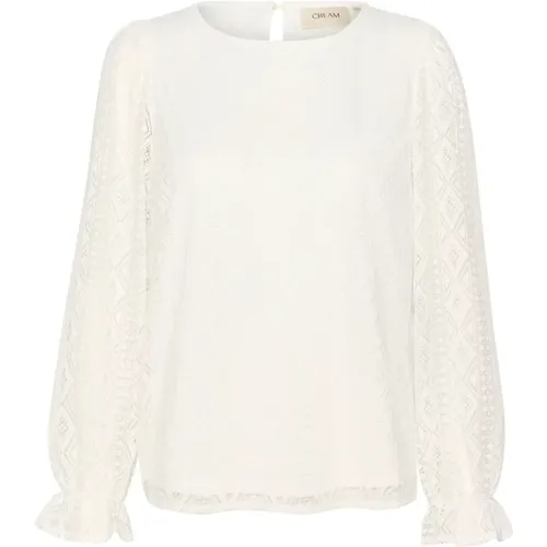 Blouses & Shirts > Blouses - - Cream - Modalova