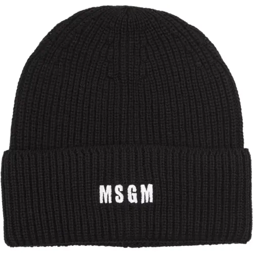 Accessories > Hats > Beanies - - Msgm - Modalova