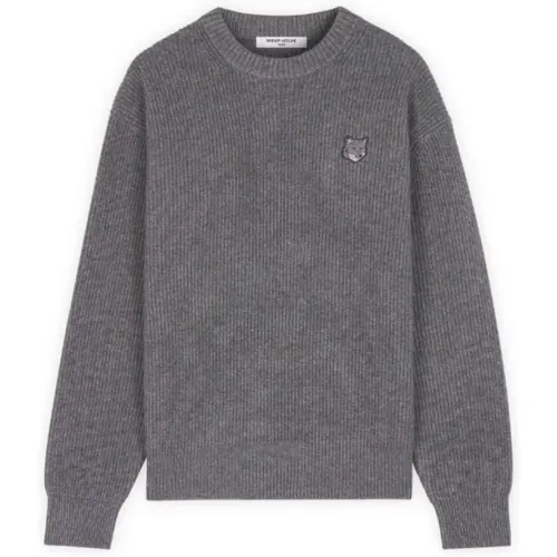 Knitwear > Round-neck Knitwear - - Maison Kitsuné - Modalova