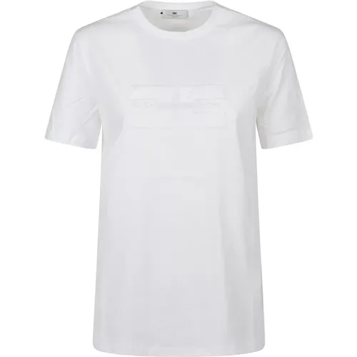 Tops > T-Shirts - - Elisabetta Franchi - Modalova