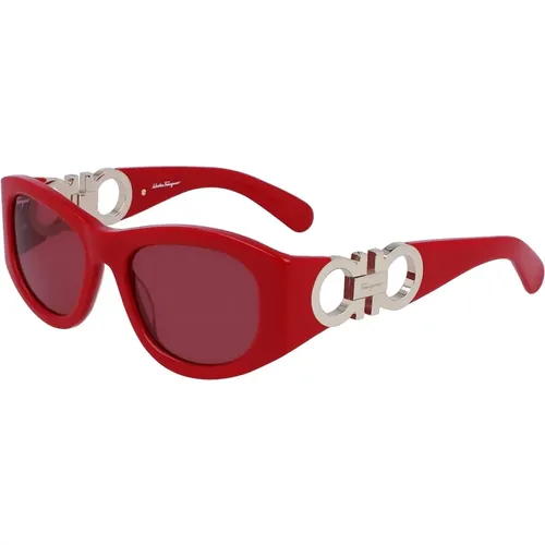 Accessories > Sunglasses - - Salvatore Ferragamo - Modalova