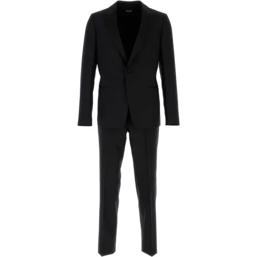 Suits > Suit Sets > Single Breasted Suits - - Z Zegna - Modalova