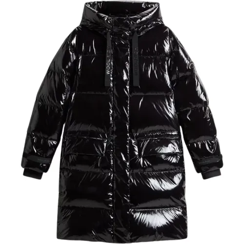 Woolrich - Coats > Parkas - Black - Woolrich - Modalova