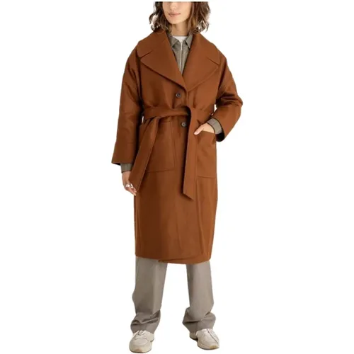 Coats > Belted Coats - - Noyoco - Modalova