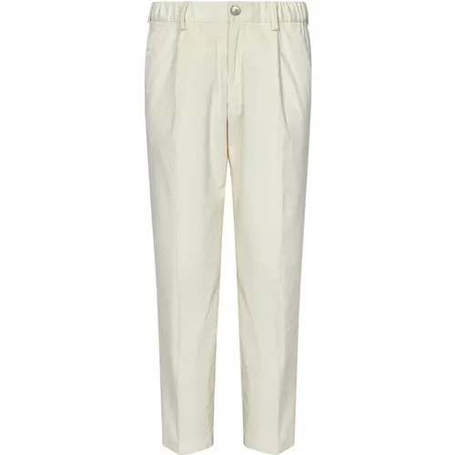 Trousers > Slim-fit Trousers - - Herno - Modalova