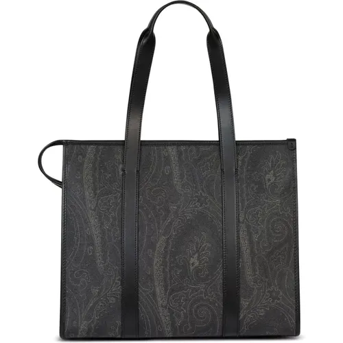 Etro - Bags > Tote Bags - Black - ETRO - Modalova