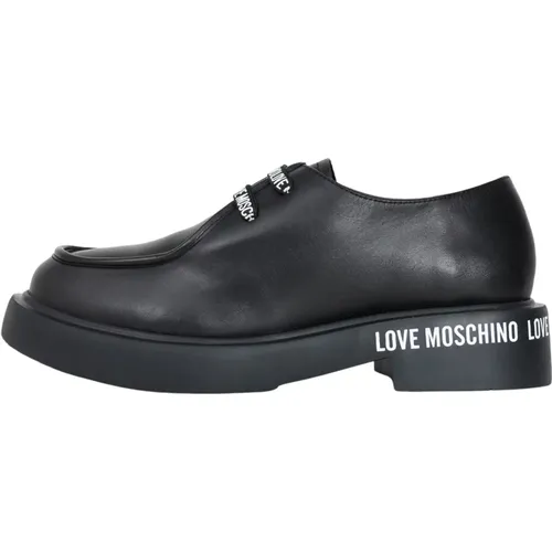 Shoes > Flats > Laced Shoes - - Love Moschino - Modalova