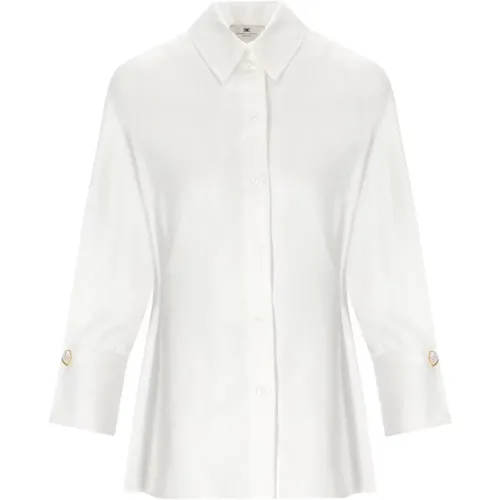 Blouses & Shirts > Shirts - - Elisabetta Franchi - Modalova