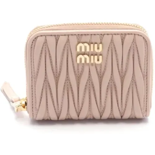 Pre-owned > Pre-owned Accessories > Pre-owned Wallets - - Miu Miu Pre-owned - Modalova