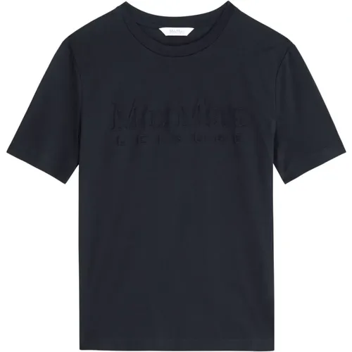 Max Mara - Tops > T-Shirts - Blue - Max Mara - Modalova