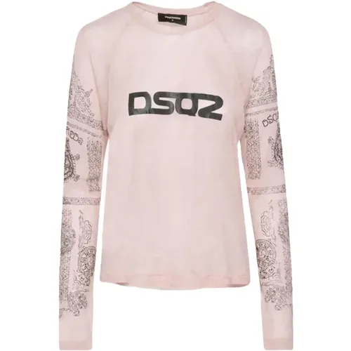 Tops > Long Sleeve Tops - - Dsquared2 - Modalova