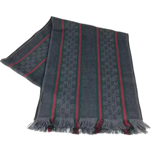 Pre-owned > Pre-owned Accessories > Pre-owned Scarves - - Gucci Vintage - Modalova