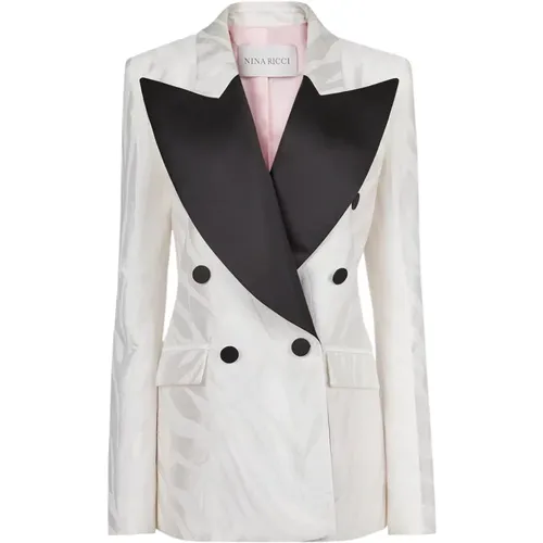 Jackets > Blazers - - Nina Ricci - Modalova