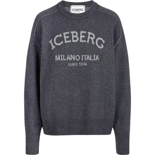 Knitwear > Round-neck Knitwear - - Iceberg - Modalova