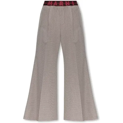 Trousers > Wide Trousers - - Marni - Modalova