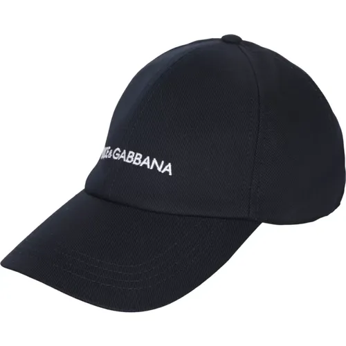 Accessories > Hats > Caps - - Dolce & Gabbana - Modalova