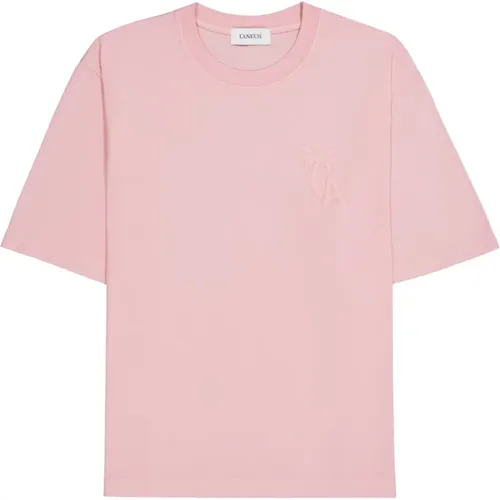 Laneus - Tops > T-Shirts - Pink - Laneus - Modalova