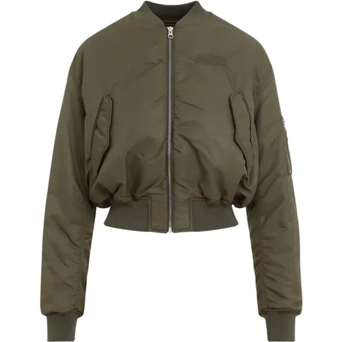 Jackets > Bomber Jackets - - MM6 Maison Margiela - Modalova