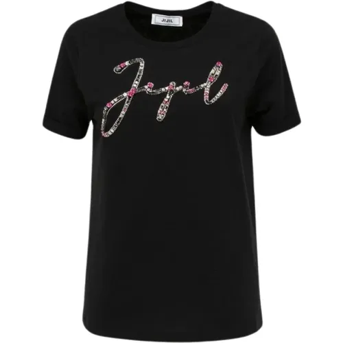Jijil - Tops > T-Shirts - Black - Jijil - Modalova