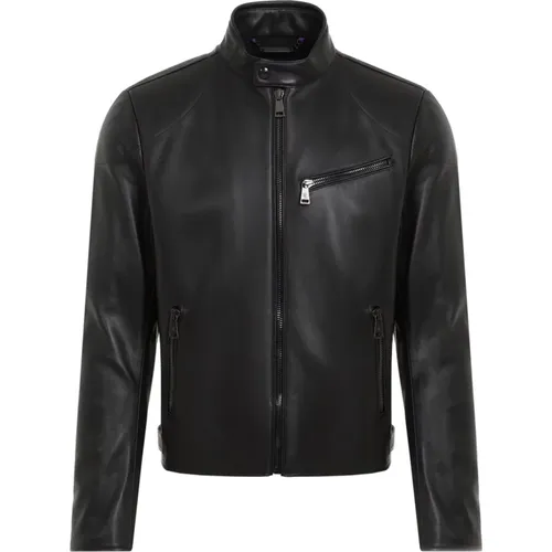 Jackets > Leather Jackets - - Ralph Lauren - Modalova