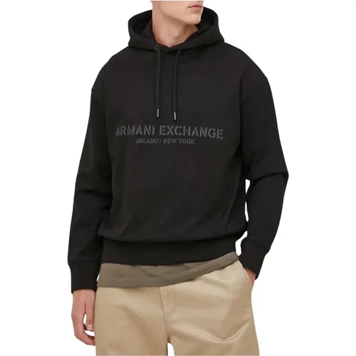 Sweatshirts & Hoodies > Hoodies - - Armani Exchange - Modalova