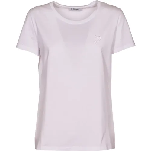 Dondup - Tops > T-Shirts - White - Dondup - Modalova