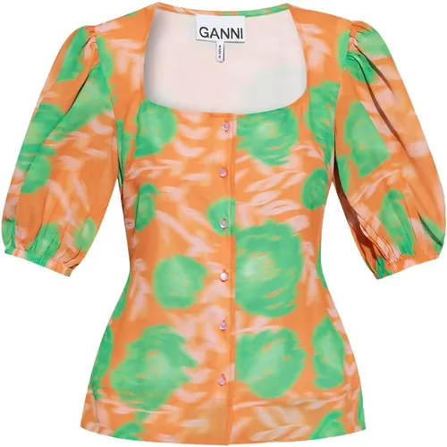 Blouses & Shirts > Blouses - - Ganni - Modalova