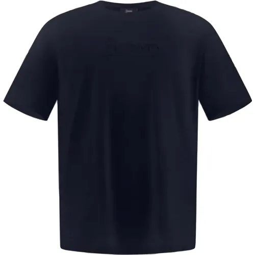 Herno - Tops > T-Shirts - Blue - Herno - Modalova