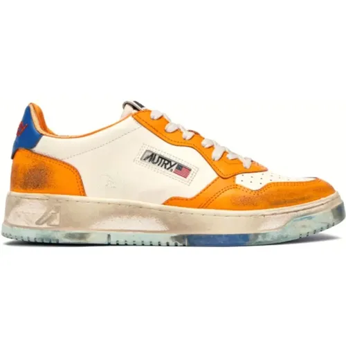 Autry - Shoes > Sneakers - Orange - Autry - Modalova