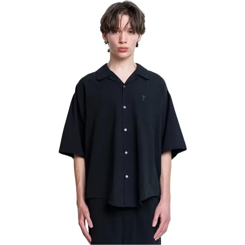 Shirts > Short Sleeve Shirts - - Ami Paris - Modalova