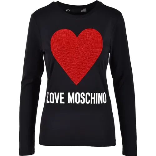 Tops > Long Sleeve Tops - - Love Moschino - Modalova