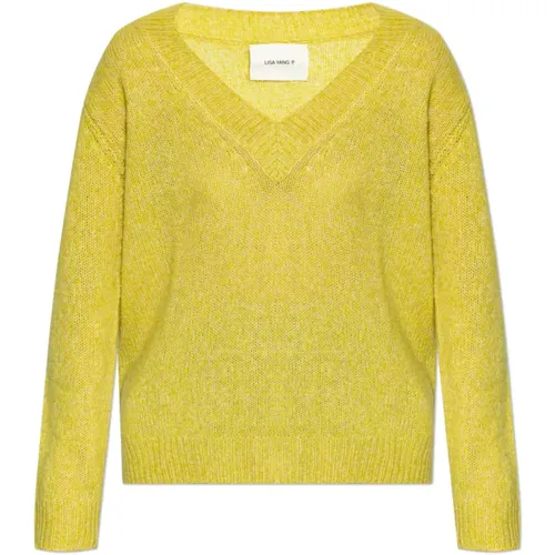 Knitwear > V-neck Knitwear - - Lisa Yang - Modalova