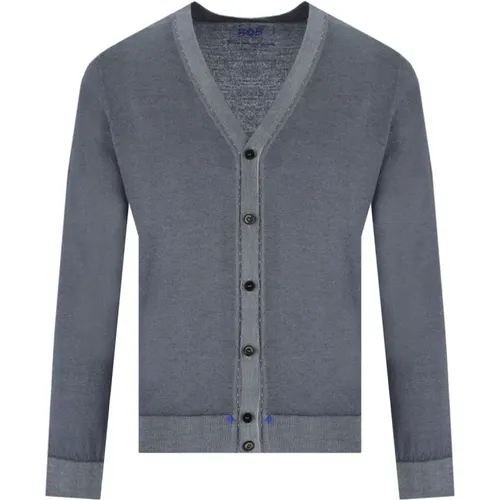 Bob - Knitwear > Cardigans - Gray - BOB - Modalova